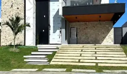 Casa mobiliada e projetada para locação na Cidade Alpha