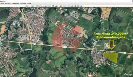 Terreno para venda com 227.100 m² - Pindamonhangaba