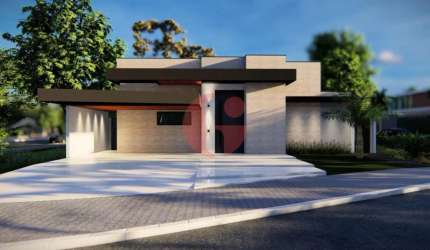 Casa térrea em condomínio para venda com 3 suítes e 2 vagas de garagem com 226m² - Urbanova