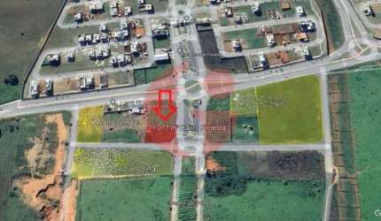 Terreno plano para venda com 1.077 m² no Bairro da Floresta
