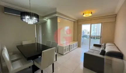 Apartamento mobiliado para locação de 02 quartos e 02 vagas de garagem - 68m² no bairro Vila Adyanna