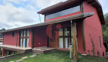 Casa em condomínio para venda com 3 quartos (3 suítes) e 3 vagas de garagem - 430m² no Recanto Santa Barbara - Jambeiro
