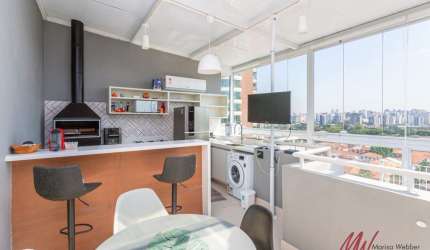 Cobertura com 1 quarto à venda na Rua João Álvares Soares, 1512, Campo Belo, São Paulo por R$ 1.150.000