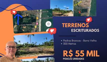 Terreno Escriturado 55Mil - 300m2 - Barra Velha