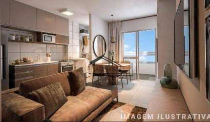 Apartamento com 2 dormitórios à venda, 46 m² por R$ 290.000 - Shopping Park - Uberlândia/MG