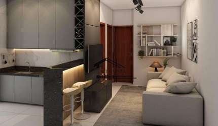 Apartamento com 2 dormitórios à venda, 47,7 a 80,97 m² à partir de R$ 313.673 - Santa Mônica - Uberlândia/MG