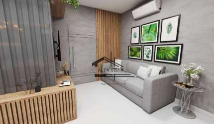 Apartamento com 2 dormitórios à venda, 64 m² por R$ 510.000 - Novo Mundo - Uberlândia/MG