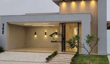 Casa com 4 dormitórios à venda, 205 m² por R$ 1.490.000 - Shopping Park - Uberlândia/MG