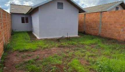 Casa com 2 dormitórios à venda, 55 m² por R$ 251.000 - Luizote 4 - Uberlândia/Minas Gerais