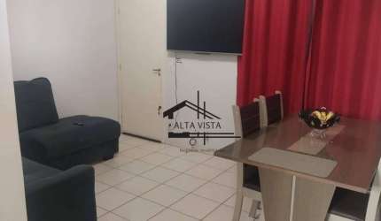 Apartamento com 2 dormitórios à venda, 48 m² por R$ 150.000 - Gávea Sul - Uberlândia/MG