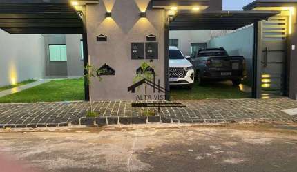 Casa com 2 dormitórios à venda, 75 m² por R$ 390.000 - Shopping Park - Uberlândia/MG