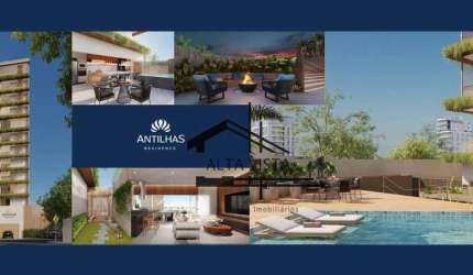 Apartamento com 2 dormitórios à venda, 73 m² por R$ 652.987 - Tibery - Uberlândia/MG