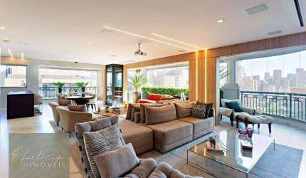 Apartamento com 3 dormitórios à venda, 238 m² por R$ 8.000.000,00 - Brooklin Paulista - São Paulo/SP