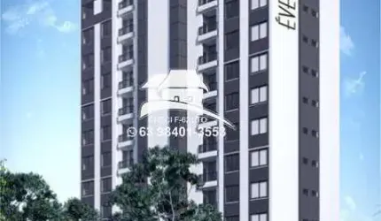 Apartamento na Planta para Venda em Palmas, Plano Diretor Sul, 2 dormitórios, 1 suíte, 2 banheiros, 1 vaga