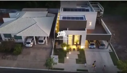 Sobrado em Condomínio para Venda em Palmas, Condominio Mirante do Lago, 4 dormitórios, 4 suítes, 5 banheiros, 4 vagas