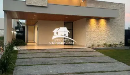 Casa em Condomínio para Venda em Araguaína, Loteamento Jardins Siena, 3 dormitórios, 3 suítes, 4 banheiros, 2 vagas