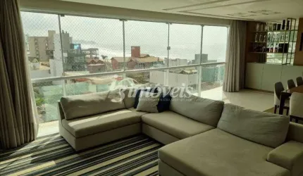 Apartamento mobiliado com 3 suítes para alugar, 3 vagas- Praia Brava - Itajaí/SC