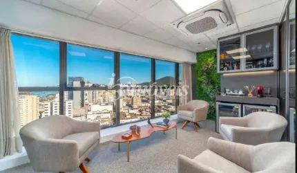 Aluguel Salas Comerciais Centro Itajai Alto Padrão 138 m2 02 Vagas