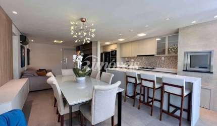 Lotisa Home Club - Apartamento mobiliado à venda com 3 quartos sendo 1 suíte, 3 vagas de garagem, Bairro Fazenda, Itajaí