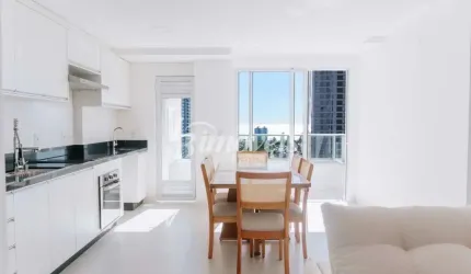 Apartamento para locação anual, mobiliado, decorado e equipado, com 2 quartos (sendo uma suíte), 1 vaga de garagem, Duo Praia Brava, no bairro Praia Brava, Itajaí-SC