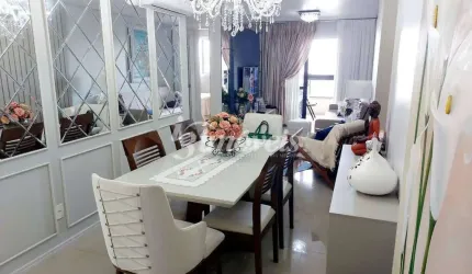 Apartamento mobiliado à venda, 2 quartos sendo 1 suíte, 1 vaga, Residencial Tour Soleil, Bairro São Judas, Itajaí-SC