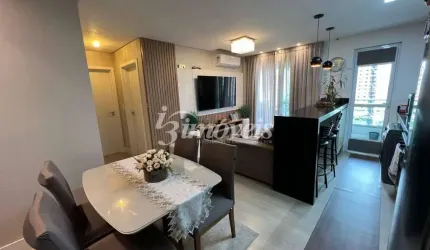 Apartamento semimobiliado à venda, 2 quartos sendo 1 suíte, 2 vagas, Edifício Residencial Giardino di Acqua, Bairro São Judas, Itajaí-SC