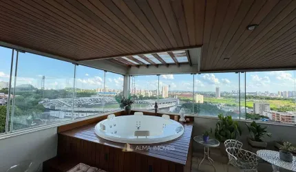 Spazio Riazor - Cobertura com vista para o Estádio do Comercial