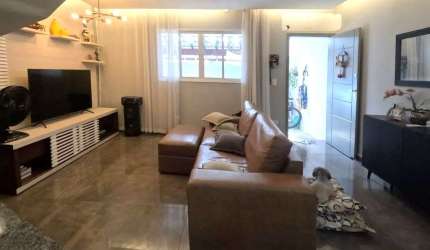 Casa para Venda em Santos, Campo Grande, 3 dormitórios, 1 suíte, 3 banheiros, 2 vagas