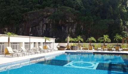 Apartamento no Way Orquidário, 2 Quartos com Varanda e Lazer Completo, no Marapé, em Santos /SP