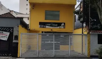 Casa Comercial Sobrado 142 m² - Aparecida em Santos - locação R$ 15 mil - Contendo várias salas, banheiros e Edícula.