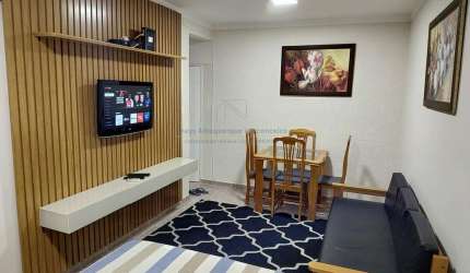 Venda Sala Living Mobiliada, a Uma Quadra da Praia, no José Menino, em Santos - SP