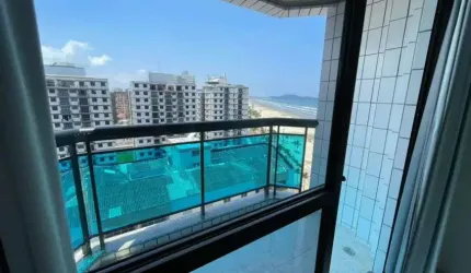 Praia Grande: Vila Tupi: Apartamernto com 78 m² com 2 dormitórios sendo 1 suíte,garagem.