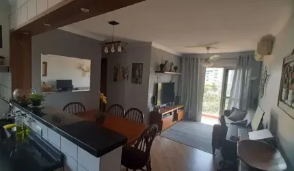 SANTO AMARO; APARTAMENTO COM 52 M² COM 2 DORMITÓRIO, GARAGEM.