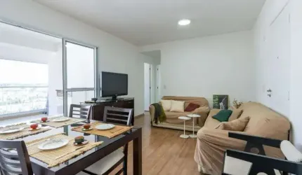 Campo Limpo: Vila Prel apartamento com 69 m² com 2 dormitórios, varanda, garagem.