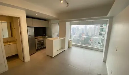 Flat com 1 quarto para alugar na Rua Michigan, 531, Cidade Monções, São Paulo, 35 m2 por R$ 3.600