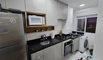 Lindo e aconchegante apartamento 43m² /2 Dormitórios.