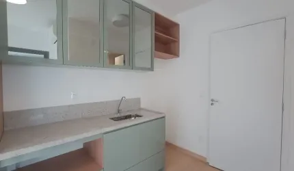 Studio Pinheiros/Faria Lima: 44m², Varanda, Lazer e Conforto.