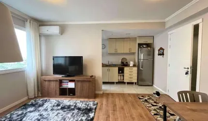 Apartamento semi mobiliado no  Condomínio JK