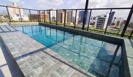 FLAT MOBILIADO À VENDA NO RESIDENCIAL UNI TAMARI- INTERMARES