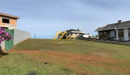 Terreno em condomínio fechado à venda na Rua Ipê Roxo, Alphaville Graciosa, Pinhais, 592 m2 por R$ 1.350.000