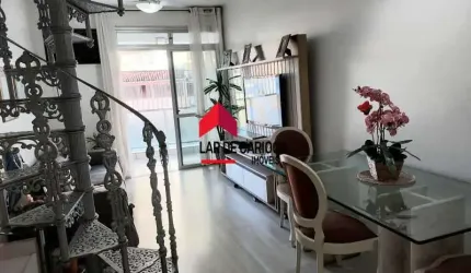 Cobertura com 2 quartos à venda na Rua Clóvis Beviláqua, Tijuca, Rio de Janeiro, 163 m2 por R$ 990.000