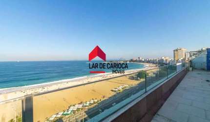 Cobertura com 4 quartos à venda na Avenida Atlântica, Copacabana, Rio de Janeiro, 425 m2 por R$ 13.500.000