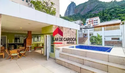 Casa em condomínio fechado com 4 quartos à venda na Rua João Afonso, Humaitá, Rio de Janeiro, 595 m2 por R$ 3.750.000