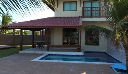 Casa de condomínio à venda em Ilha de Itamaracá, Praia dos Golfinhos, com 4 quartos, 118m²