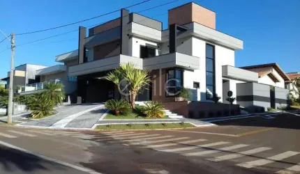 Casa em condomínio fechado com 3 quartos à venda na Estrada Municipal PLN-360, 920, Parque Brasil 500, Paulínia, 462 m2 por R$ 2.790.000