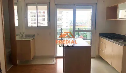 Apartamento com 1 dormitório para alugar, 40 m² por R$ 4.130,00/mês - Jardim Aquarius - São José dos Campos/SP