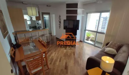 Apartamento com 2 dormitórios para alugar, 56 m² - Jardim Aquarius - São José dos Campos/SP