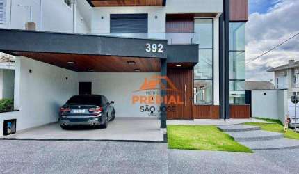 Floradas da Serra - Sobrado com 4 suítes à venda, 270 m² por R$ 2.350.000 - Urbanova - São José dos Campos/SP