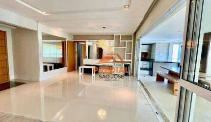 Apartamento com 4 dormitórios para alugar, 192 m² por - Jardim Aquarius - São José dos Campos/SP
