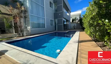 Casa com 4 quartos à venda na Rua Caraíva, Alphaville Litoral Norte I I, Camaçari por R$ 1.750.000